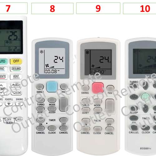 大金冷氣空調代用遙控器 DAIKIN air con conditioner conditioning AC A/C remote ...