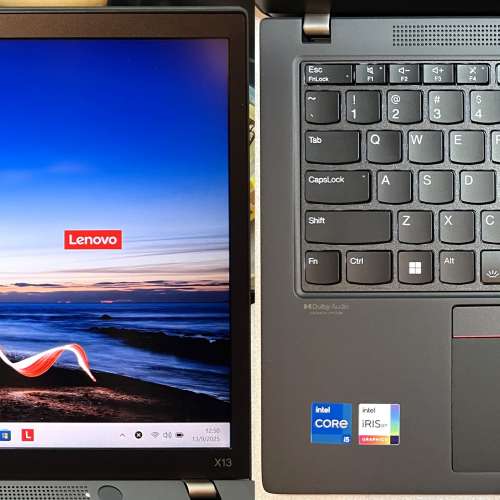 真95%新 Lenovo Thinkpad X13 Gen3, 12代 i5-1235U, 16GB RAM, 新512G SSD, Win11P...