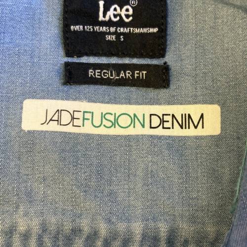 Lee 洗水短袖牛仔恤衫 - S 碼 (unisex 男/女裝）