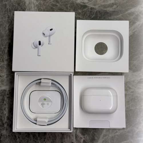 🔥 9成新 Apple AirPods Airpod Pro 2 Pro2 🔥 原裝盒+全新耳膠+全套配件，狀態良好...
