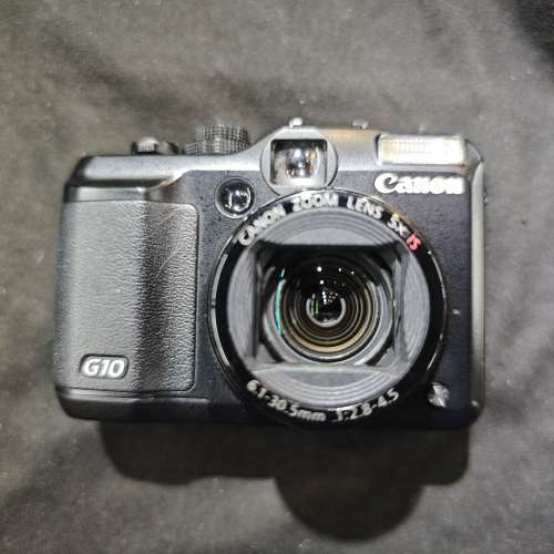 canon G10 ccd 佳能 送記憶卡 送讀卡器 跟1電一充連肩帶 功能全正常 鏡片通透冇花冇...
