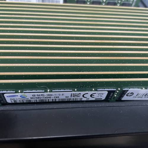 [50 蚊 4 條][單面] DDR3 4G 1600 RAM 內存