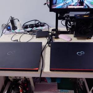 售Fujitsu A748 手提電腦 有2部  （made in Japan ) win11 系統