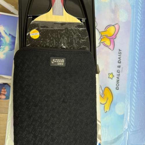 全新孫麗莎紅雙喜五星乒乓波板