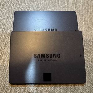 Samsung 870 QVO 1TB 2.5" SSD x2 二隻 二手 私人自讓