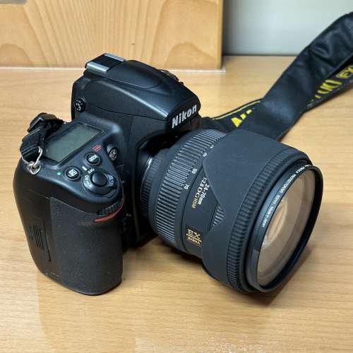 Nikon D700 單反相機 連Sigma 24-70mm f/2.8 鏡頭