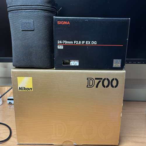 Nikon D700 單反相機 連Sigma 24-70mm f/2.8 鏡頭