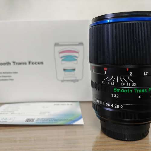 ~{焦內銳利、焦外柔美}~LAOWA散景人像鏡頭STF 105mm F2.0(T3.2) 99%新
