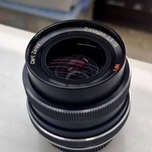ROLLEI CARL ZEISS DISATGON 35MM F2.8 HFT 己改 NIKON MOUNT