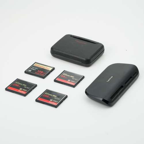 SanDisk Extreme Pro CF Card set (256GB*2,128GB,64GB) (160mb/s UDMA7 CompactFlash
