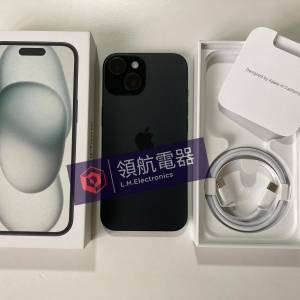 港行全新未激活 iPhone 15 512gb 一年蘋果保養 黑色 black what app 6497 6645