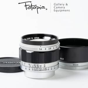 || Canon 50mm F1.4 LTM with lens hood (screw mount lens) ||