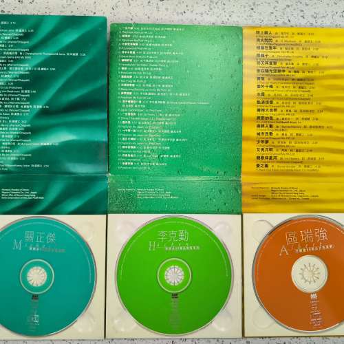 $150 隻 舊日本版 關正傑 李克勤 區瑞強 寶麗金 88 極品音色系列