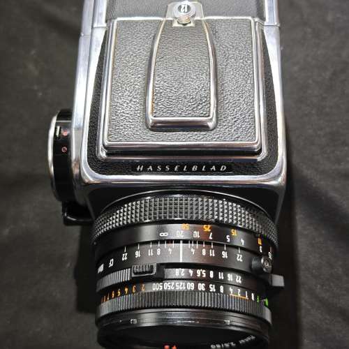 Hasselblad 500C/M  哈蘇 500CM + CF 80/2.8 80mm 80 冇前蓋 鏡片通透冇花冇霉 快門...