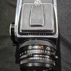 Hasselblad 500C/M  哈蘇 500CM + CF 80/2.8 80mm 80 冇前蓋 鏡片通透冇花冇霉 快門...
