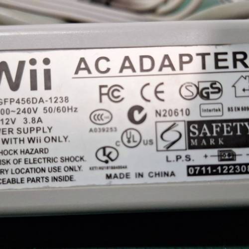 Wii 遊戲機 如圖所見 其他欠奉