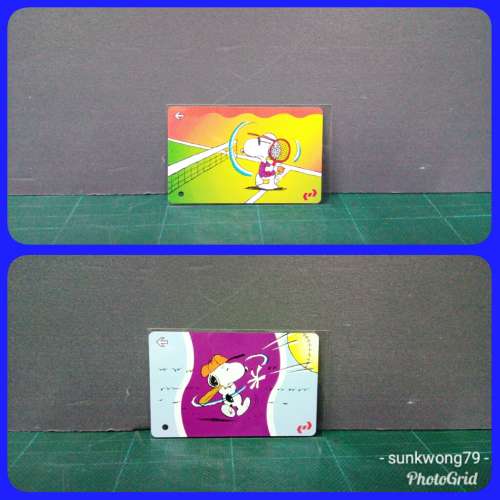 1999九鐵 史諾比 紀念車票 4張