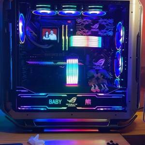 Ini7 10代 水冷RGB電競電腦主機，16G 記憶體* 512G SSD固態高速硬盤，RGB 氛圍燈效...