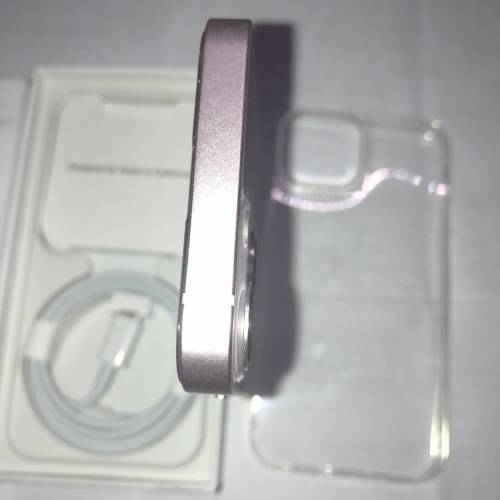 近乎全新 電池健康100 全原裝港行iPhone 13 mini 256GB 粉紅色