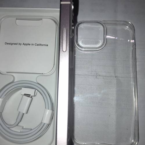 近乎全新 電池健康100 全原裝港行iPhone 13 mini 256GB 粉紅色