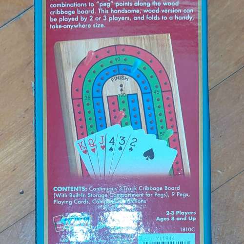 Cribbage board game 克立比奇