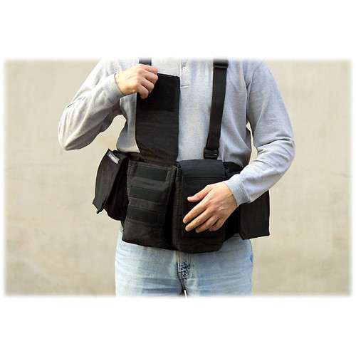 Newswear Mens Medium Chestvest-Black