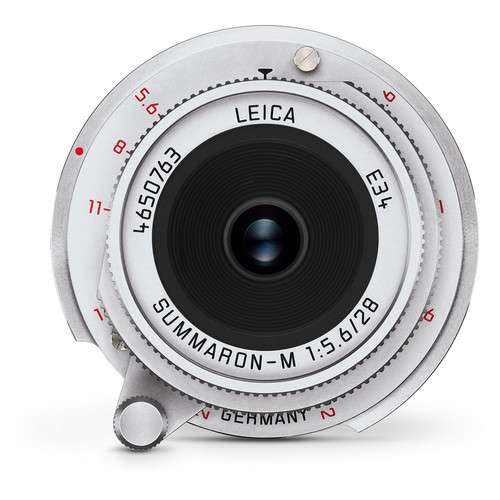 Leica Summaron-M 28mm f/5.6 Lens (Silver) Brand New