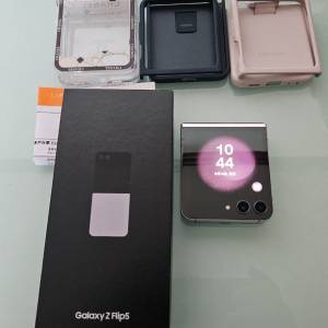 98%New Samsung Galaxy Z Flip5 手機 香港行貨 8+256GB 有單有盒