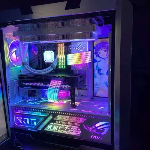 Gaming PC 電競Intel® Xeon® 至强 打機/剪片電腦主機，高配 512G SSD固態高速硬...