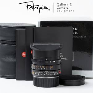 || Leica Summilux-M 35mm F1.4 ASPH - Black / 11663 / FLE with full packing ||