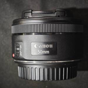 canon 50/1.8 STM EF 佳能 50mm 50 98%以上新 冇盒冇單冇證冇罩 功能全正常