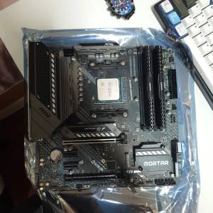 msi b550m mag motor 底板 ryzen 5 5600x cpu 非5600 DDR4 3200 8G*2 RAM