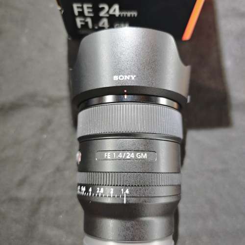 sony 24/1.4 GM FE 索尼 24mm 24 99%new 有盒冇單冇證有罩 鏡片完美 功能全正常 99...