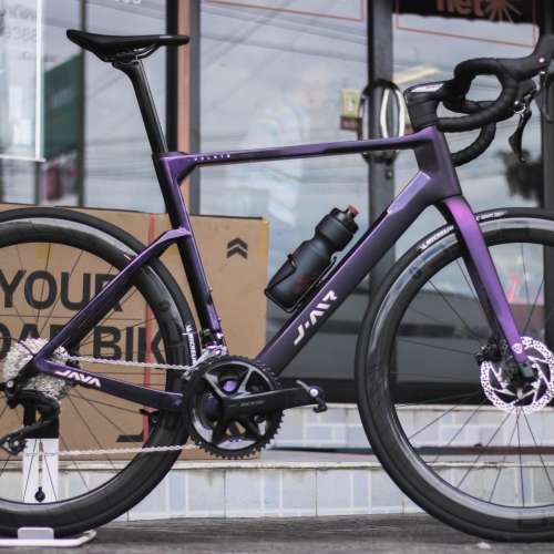 JAVA VOLATA SHIMANO 24速 油剎 碳刀碳纖維公路車 送水架前後蛙燈
