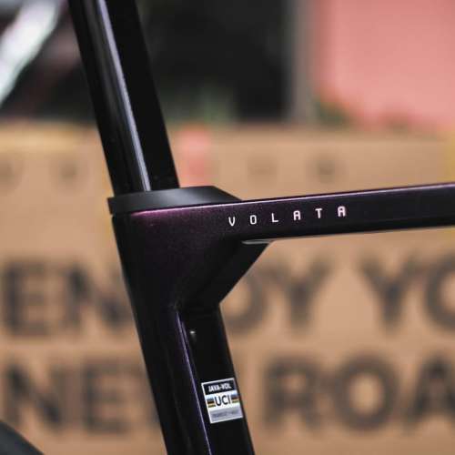 JAVA VOLATA SHIMANO 24速 油剎 碳刀碳纖維公路車 送水架前後蛙燈