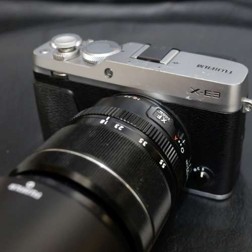Fujifilm X-E3 Camera (Silver) with 18-55mm F2.8-4 Lens