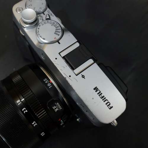 Fujifilm X-E3 Camera (Silver) with 18-55mm F2.8-4 Lens