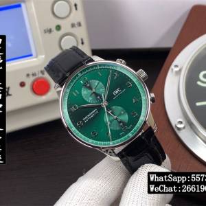 IWC 萬國 葡萄牙系列 IW371615 41mm 綠色熊貓盤