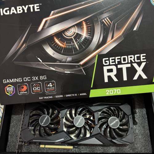 GeForce RTX™ 2070 GAMING OC 8G GPU DISPLAY CARD Nvidia 顯示卡