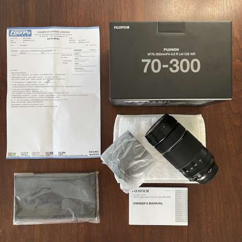 購於2025年6月 全新一樣 FULL SET FUJIFILM FUJINON XF 70-300mm F4-5.6 R LM OIS ...