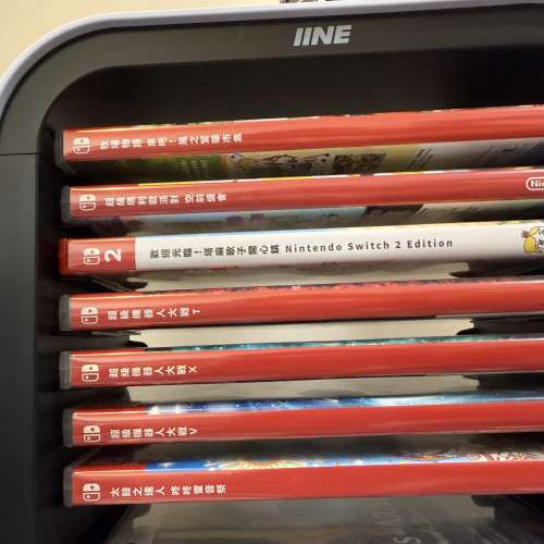 放Switch 2 主機 + Mario Kart 軚盤 + cam+一對手掣+7隻game  有盒有單，只係買左幾...