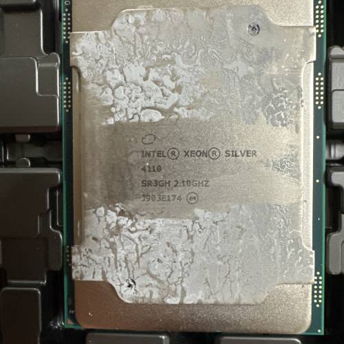 Intel Xeon Silver 4110 cpu 8-Core 2.10GHz 11米 85w CPU 处理器