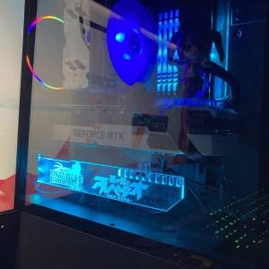 高階RGB電競 Xeon® E5 八核心十六線程遊戲電腦主， Samsung 870 EVO 2.5“ 512G SS...