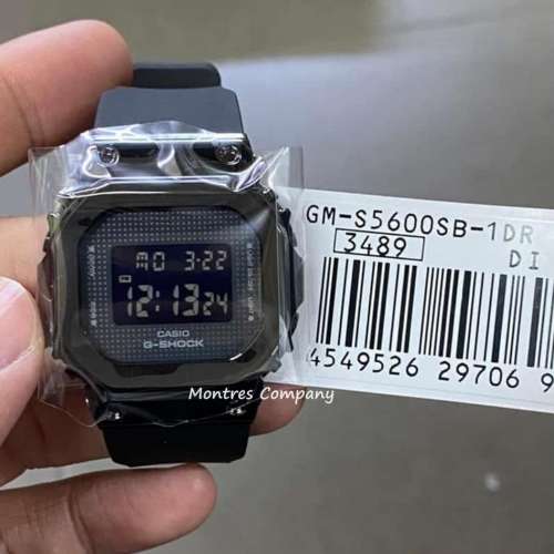 Montres Company 香港註冊公司 (28年老店) G-Shock卡西歐 CASIO 透明錶帶 GM-S5600...