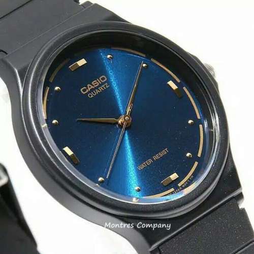 Montres Company香港註冊公司(28年老店) Standard 藍色 細錶徑 男裝手錶 指針 MQ-7...