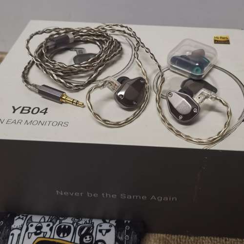 Cayin/凱音 YB-04 四單元動鐵HIFI入耳式耳機 全套有盒99%新