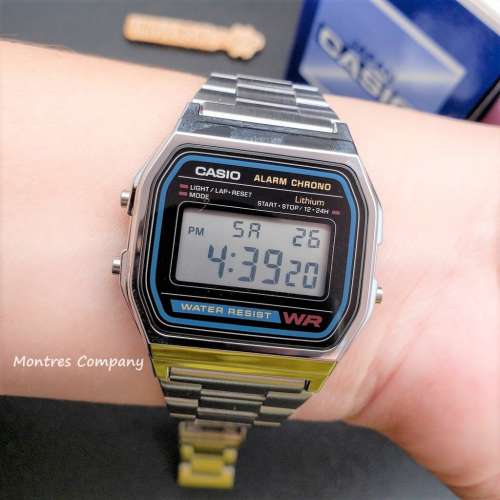 Montres Company香港註冊公司 (28年老店) 卡西歐 CASIO 經典跳字 復古風 七年電池...