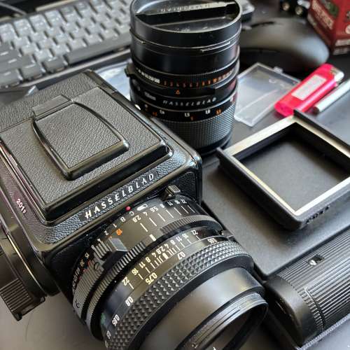 Hasselblad 201f ,F 80mm 2.8 , cf150 f4 ,即影即有背