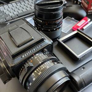 Hasselblad 201f ,F 80mm 2.8 , cf150 f4 ,即影即有背