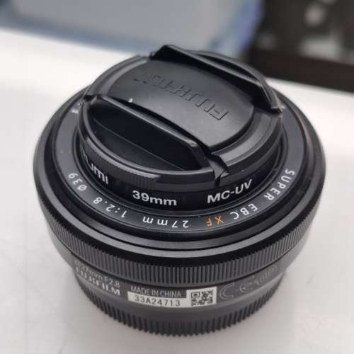 FUJINON ASPHERICAL SUPER EBC XF 27MM F2.8